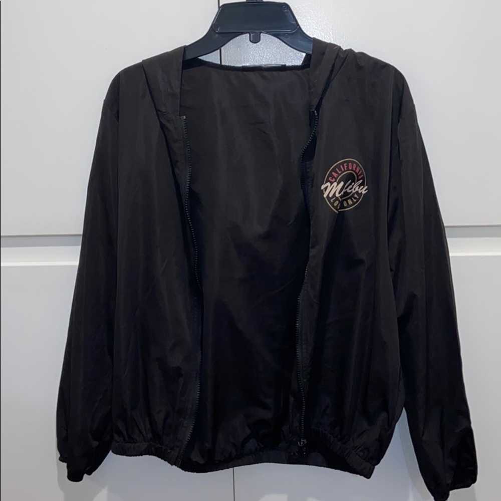Brandy Melville thin windbreaker zip up